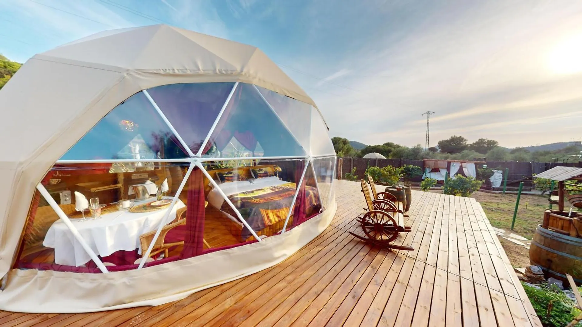 Domo Suites Masia Cal Geperut Badalona Luxury tent