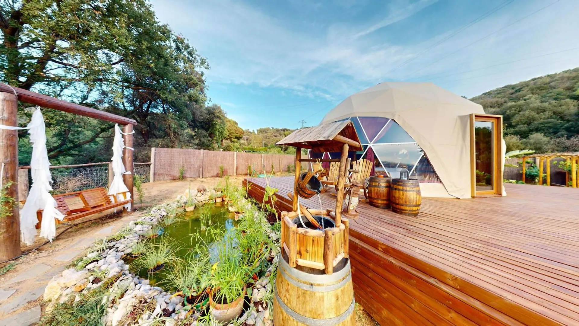 Luxury tent Domo Suites Masia Cal Geperut Badalona